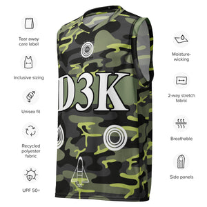 D3K Inspire Jersey Camo Green (03)