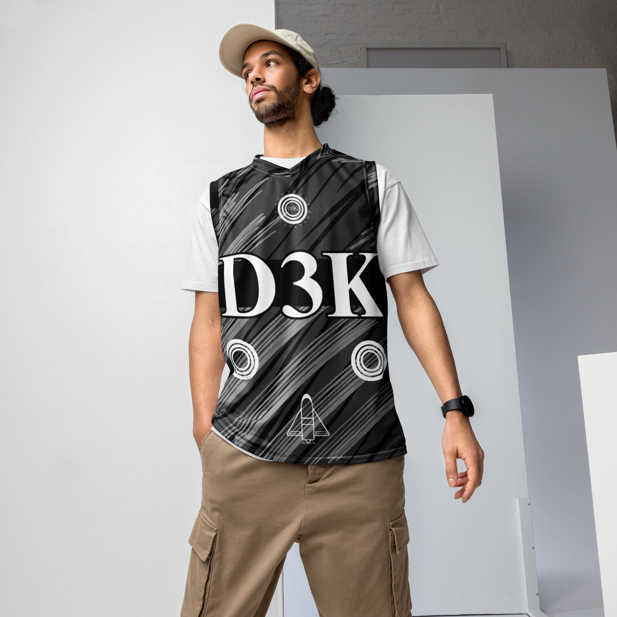 D3K Inspire Jersey Abstract Black & Grey (03)