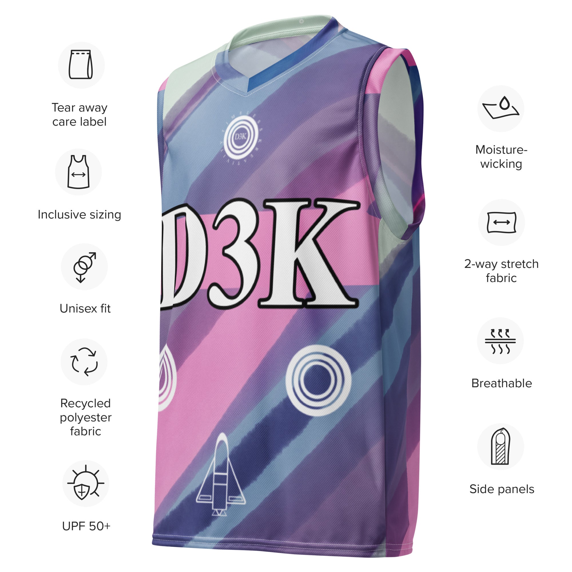 D3K Inspire Jersey Shades Of Pink Watercolours (03)