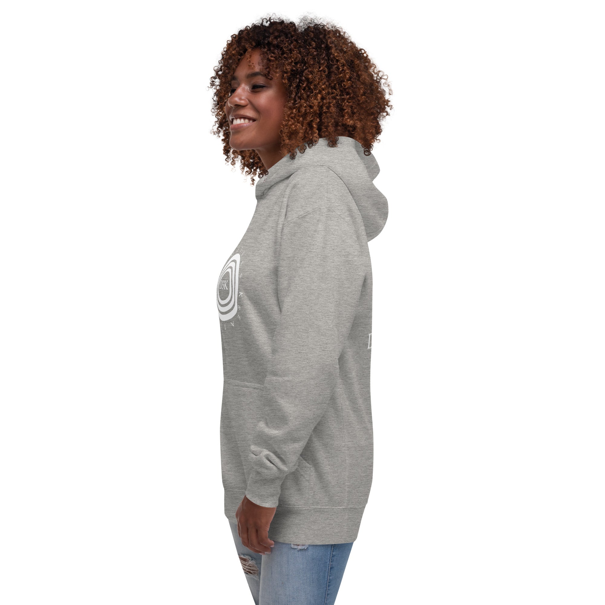 D3K Premium Monochrome Logo Hoodie (Unisex)