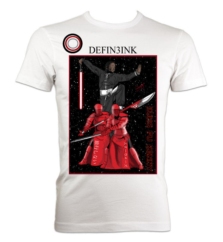 KL (Kung Fu Kenny) X Space Custom T-Shirt