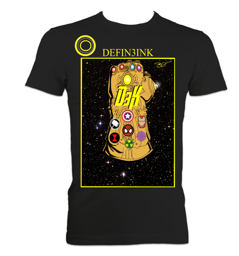 D3K X Infinity Gauntlet T-Shirt