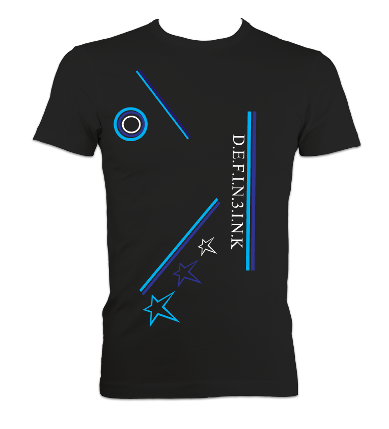 Timeless Kreativity SFTS Shades Of Blue T-Shirt