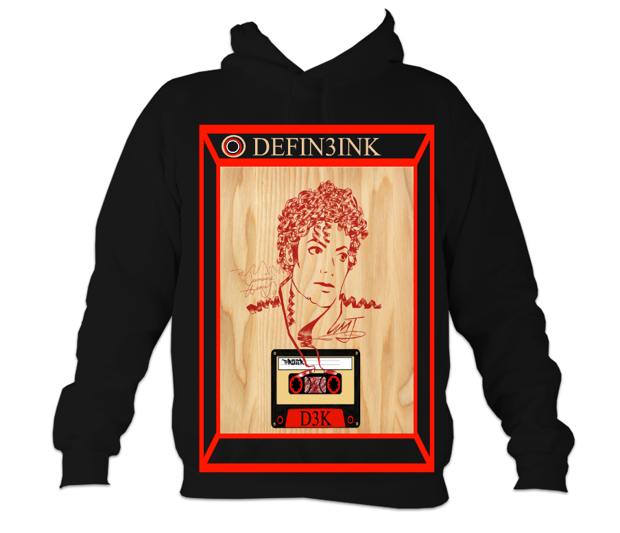 D3K Timeless MJ Cassette Tape Hoodie
