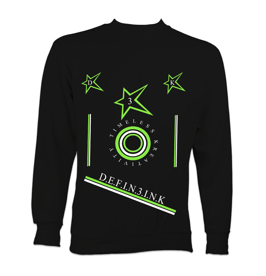 D3K: Season 3 The Shades Of Neon Green Sweatshirt