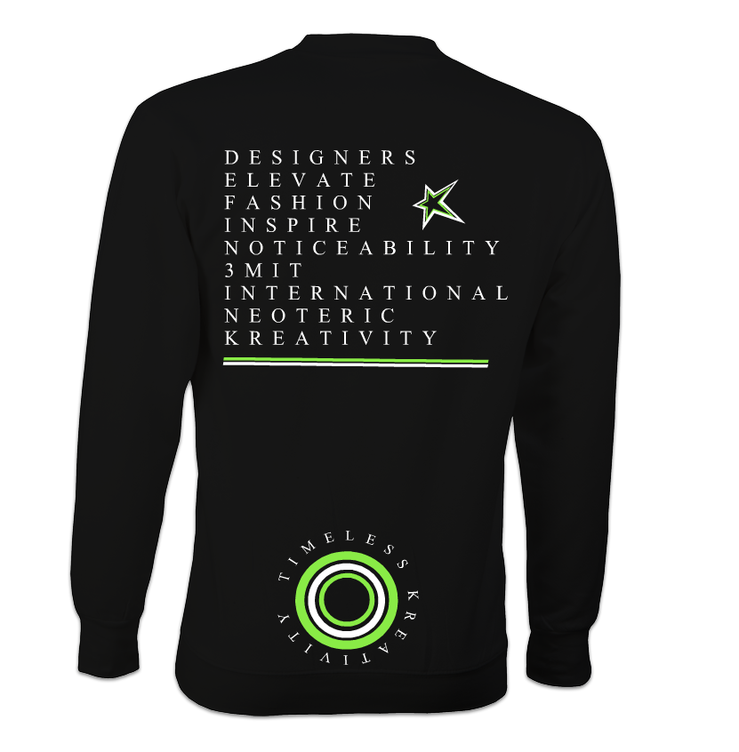 D3K: Season 3 The Shades Of Neon Green Sweatshirt