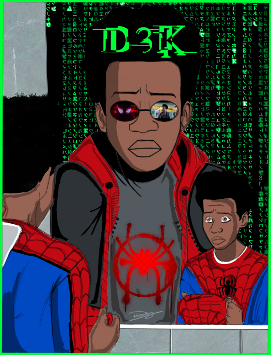 Into The Spidey-Matrix Hoodie