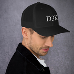 D3K S3 Unisex Trucker Cap (White Text)