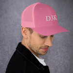 D3K S3 Unisex Trucker Cap (White Text)